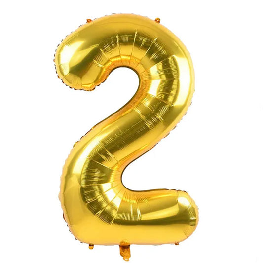 2 Foil Digits Balloons (16 Inches)