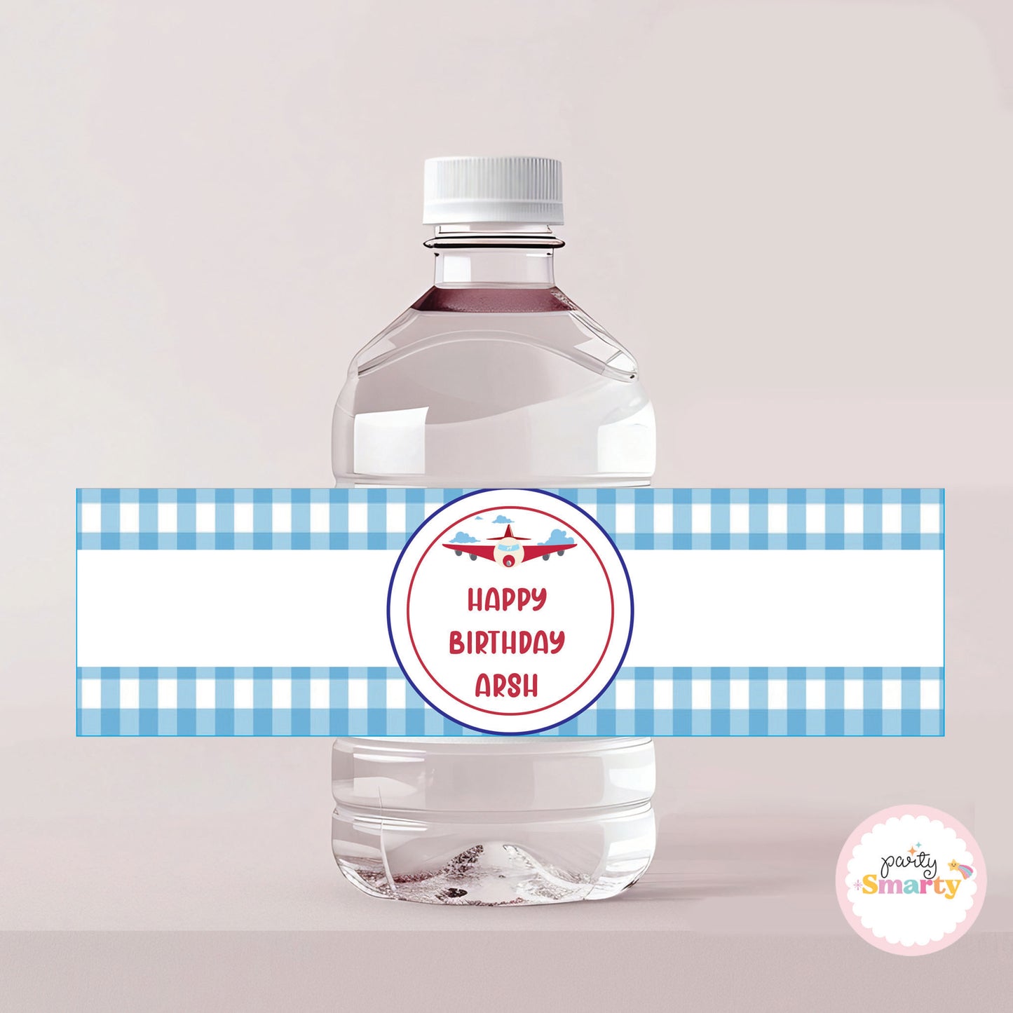 Aeroplane Bottle Labels - Set of 10