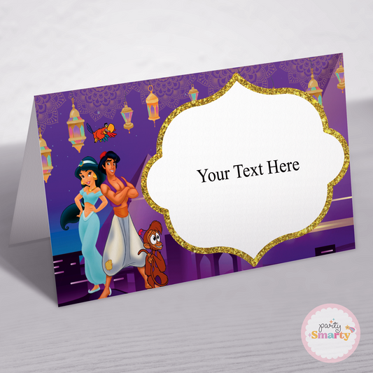 Aladdin Food Tags - Set of 12