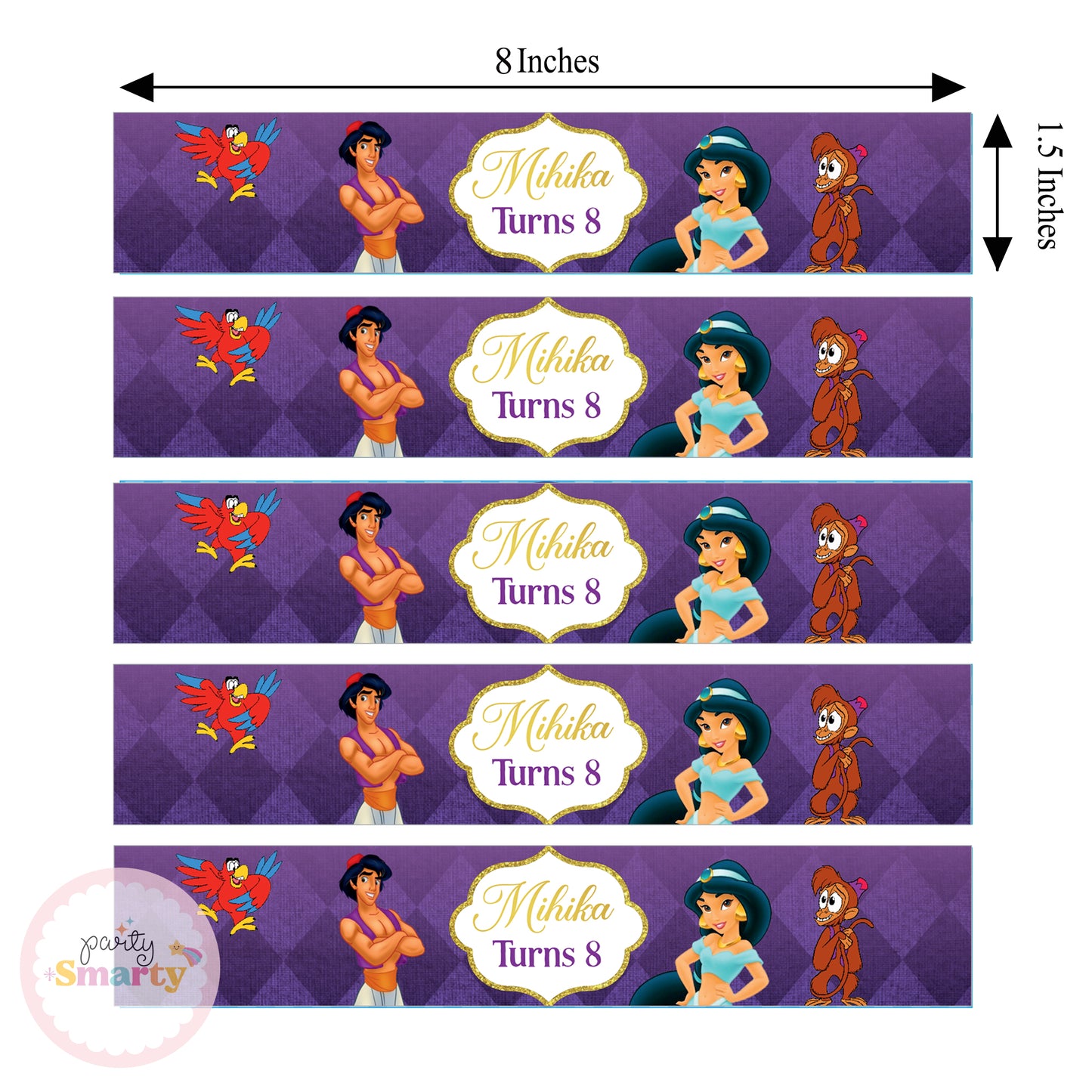 Aladdin Wrist Bands - Set of 10