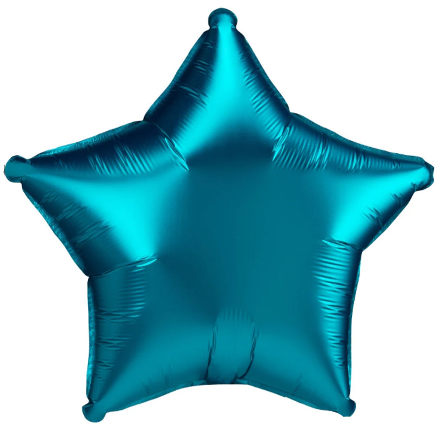 Light Blue (aqua) Star Foil Balloon