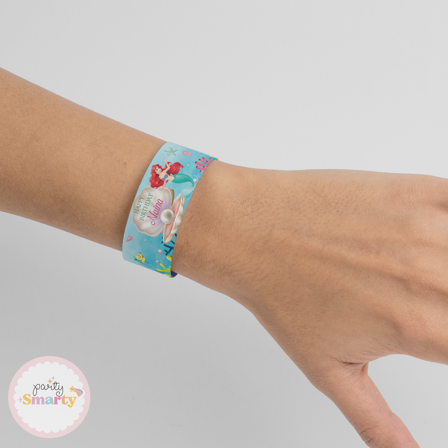Ariel Mermaid Wrist Bands - Set of 10