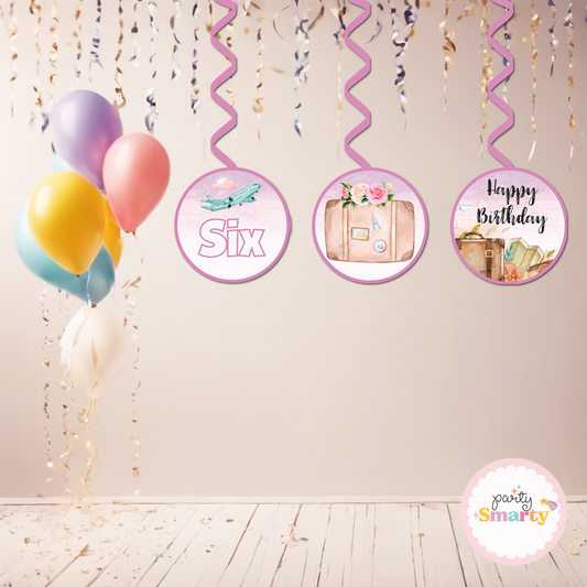 Around The World Girl Danglers - Set of 6