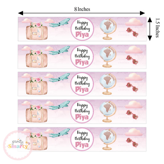 Around The World Girl Wrist Bands - Set of 10