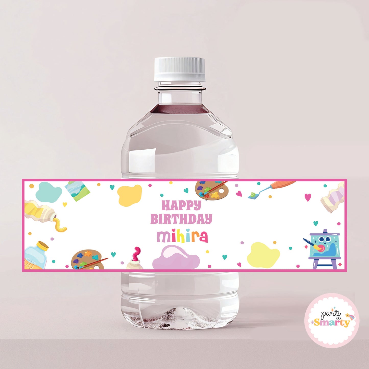 Art Attack Bottle Labels - Set of 10