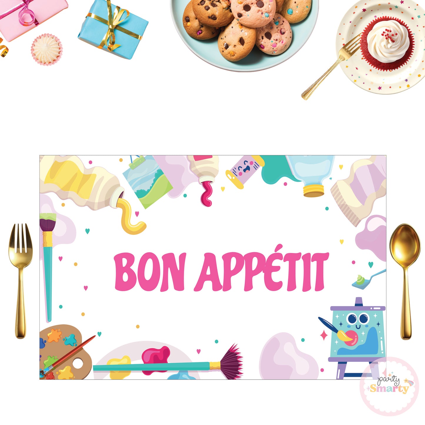 Art Attack Table Mats - Set of 6