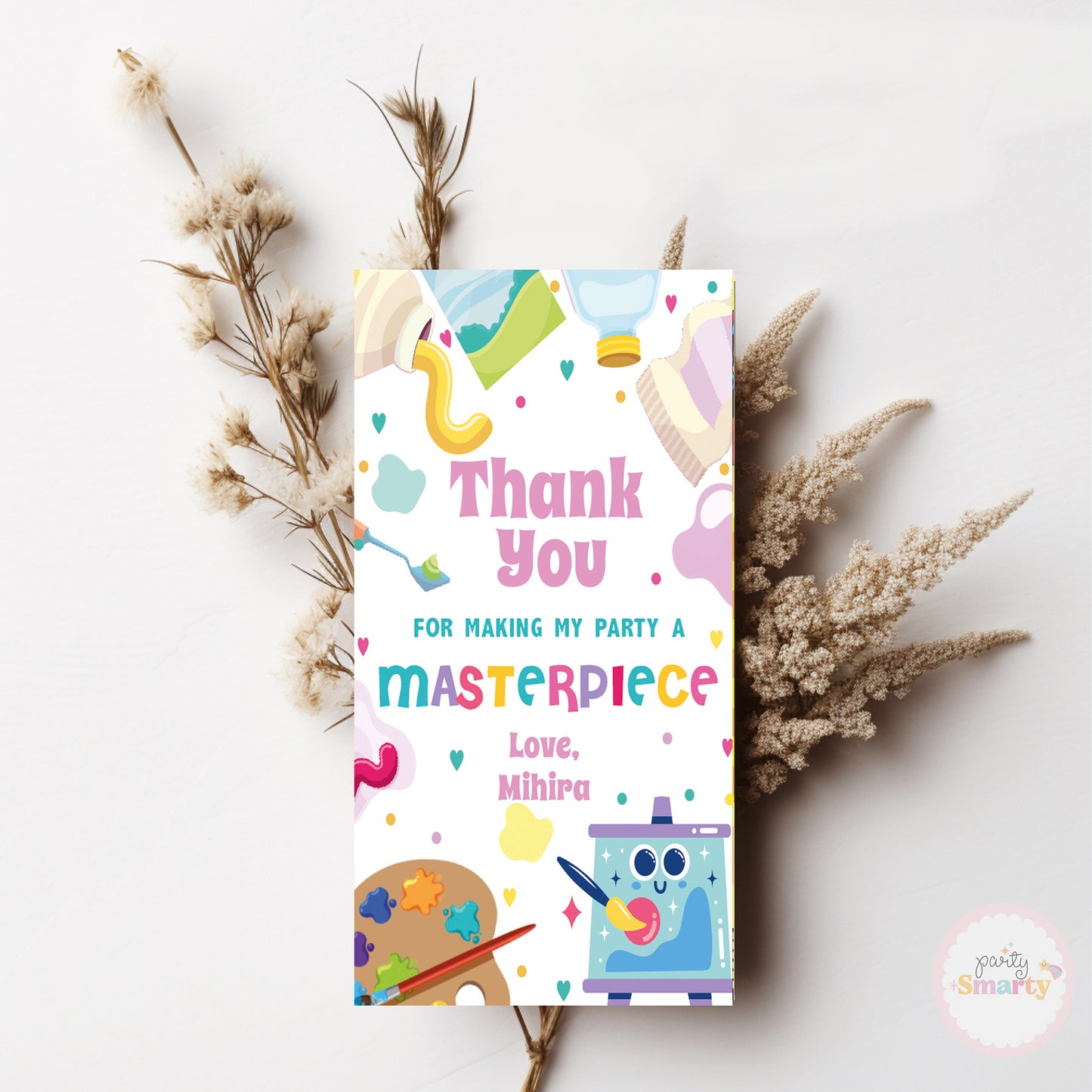 Art Attack Thank You Tags - Set of 22