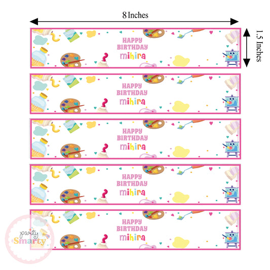 Art Attack Wrist Bands - Set of 10