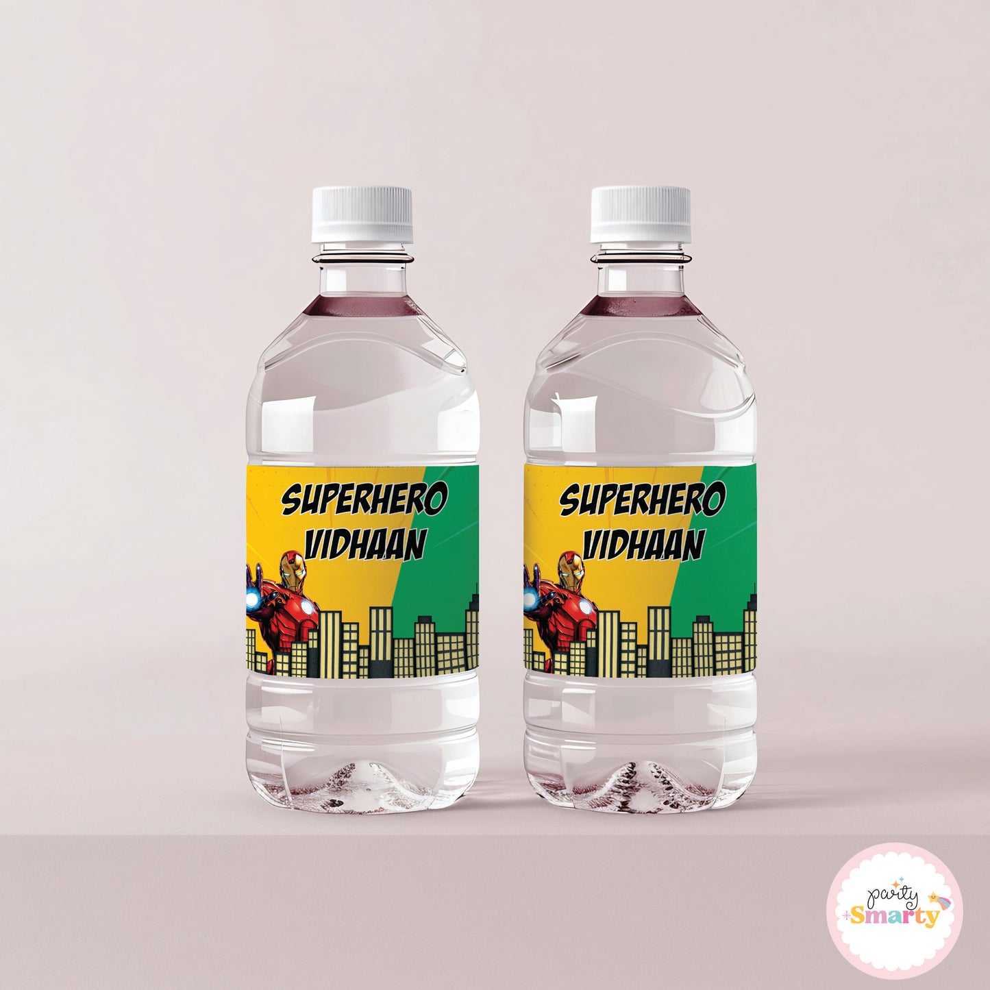 Avengers Bottle Labels - Set of 10