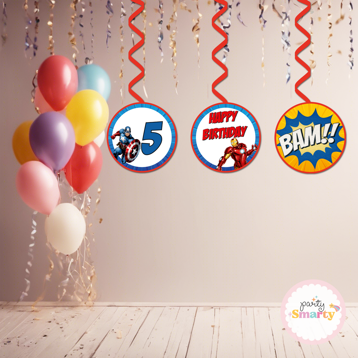 Avengers Danglers - Set of 6