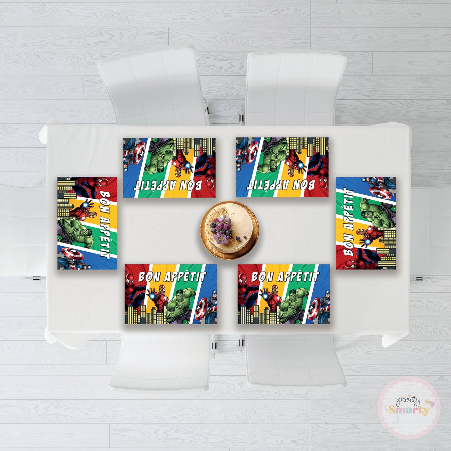 Avengers Table Mats - Set of 6