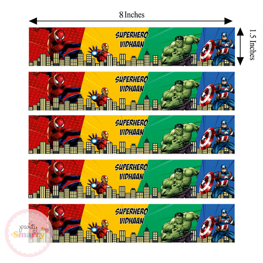 Avengers Wrist Bands - Set of 10