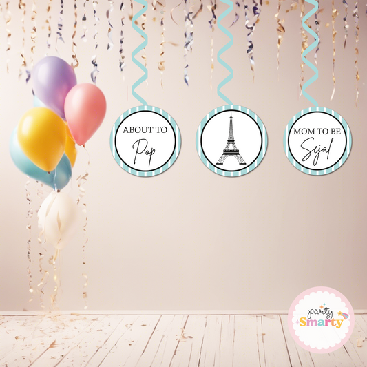 Baby & Co. Baby Shower Danglers - Set of 6