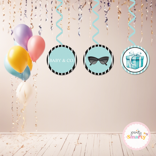 Baby & Co. Baby Shower Danglers - Set of 6