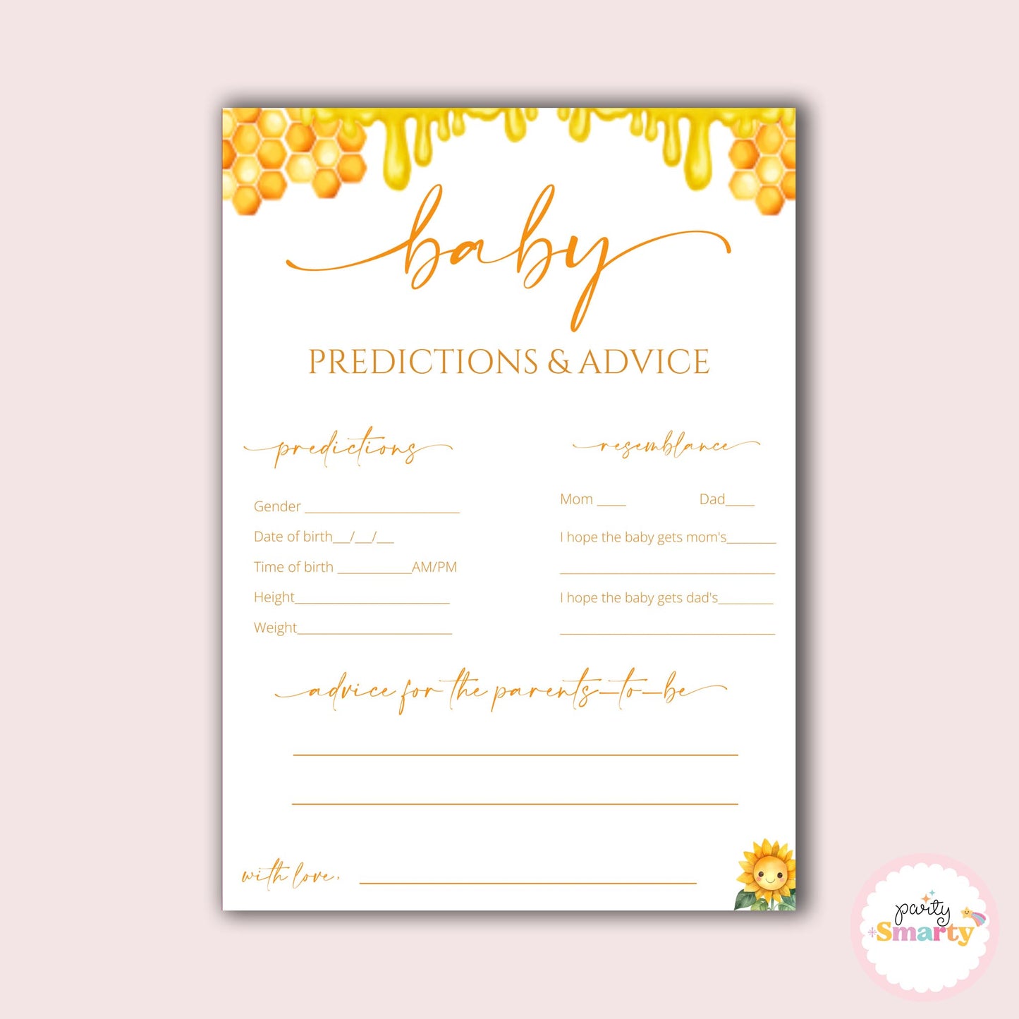 What will it bee - Advice & predictions game - Set of 10