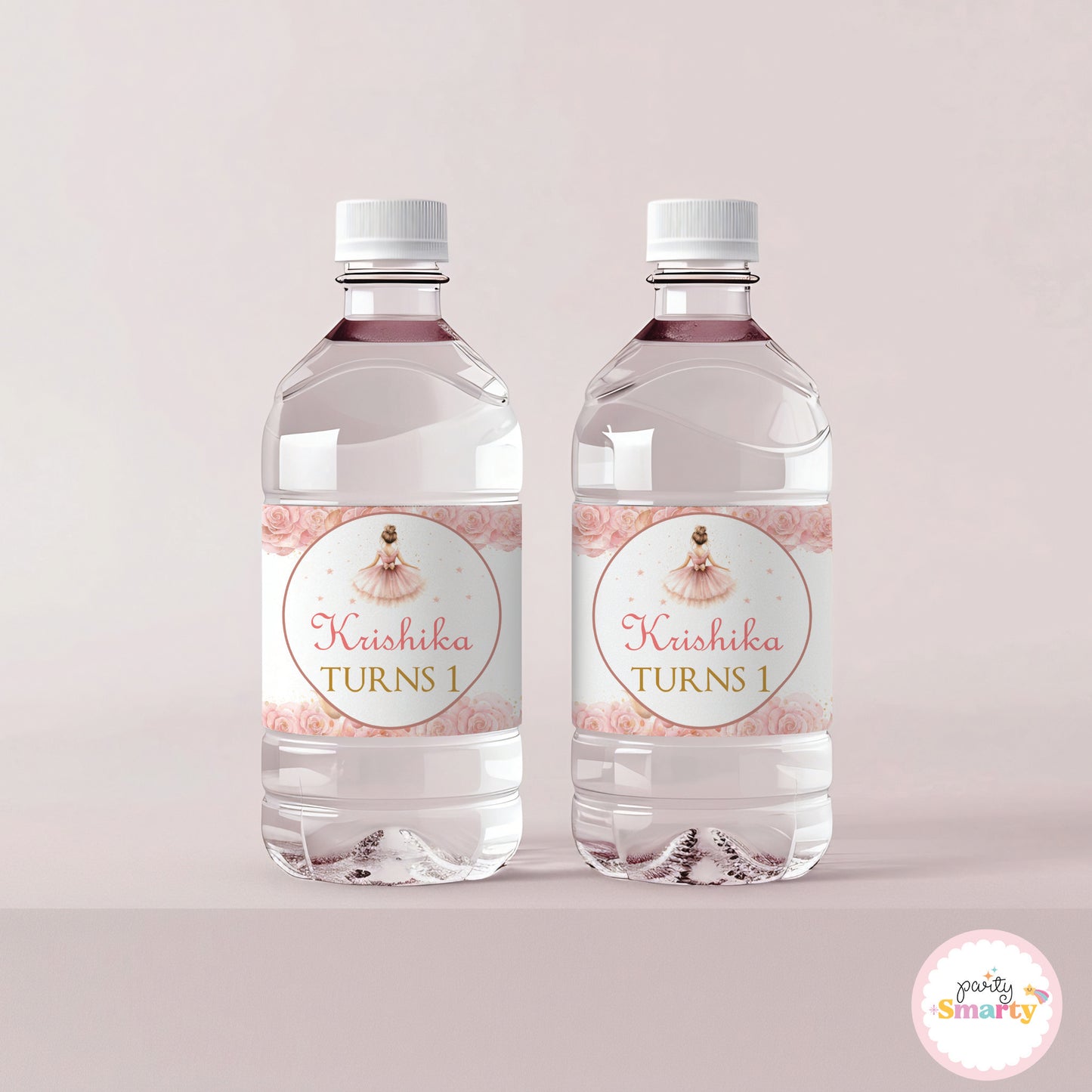 Ballerina Bottle Labels - Set of 10