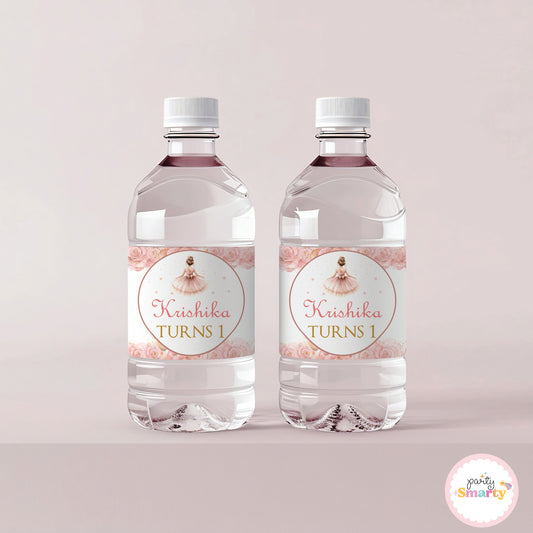 Ballerina Bottle Labels - Set of 10