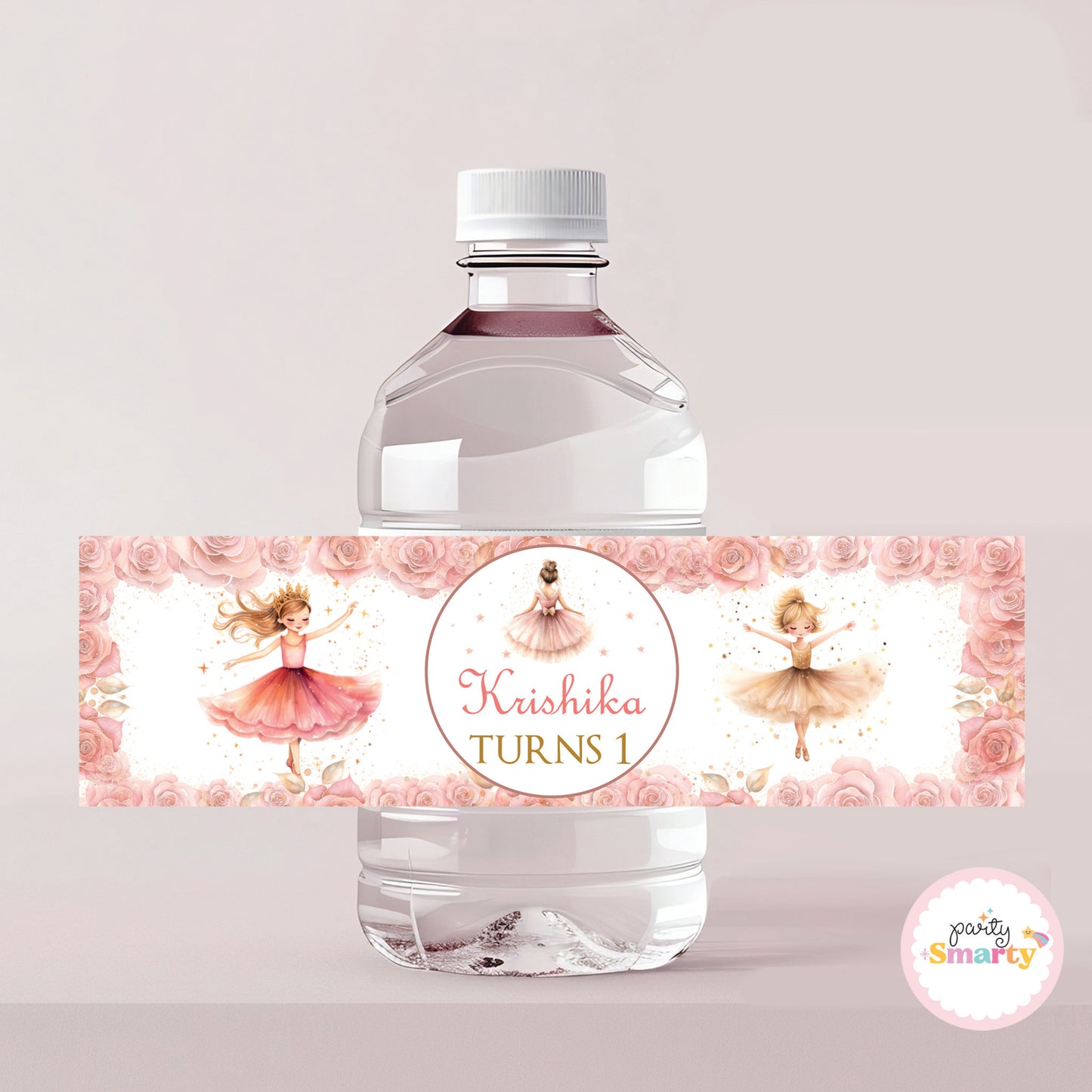 Ballerina Bottle Labels - Set of 10