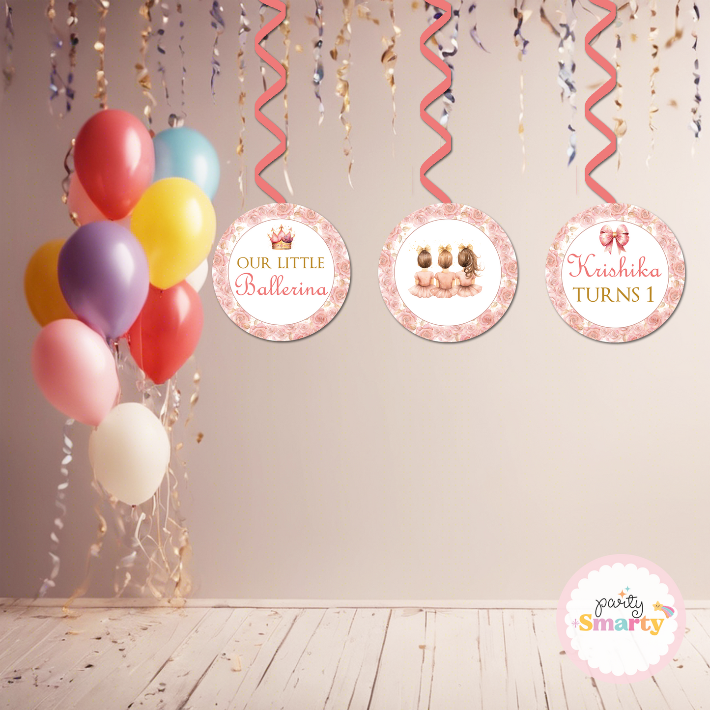 Ballerina Danglers - Set of 6