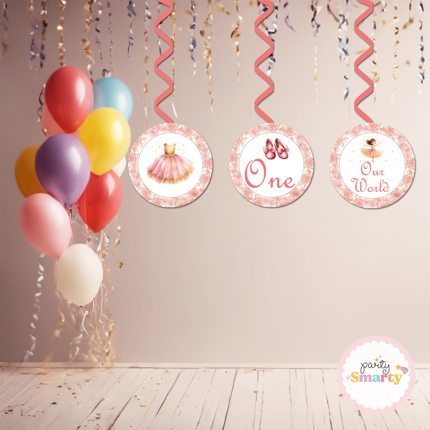 Ballerina Danglers - Set of 6