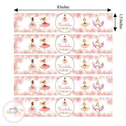 Ballerina Wrist Bands - Set of 10