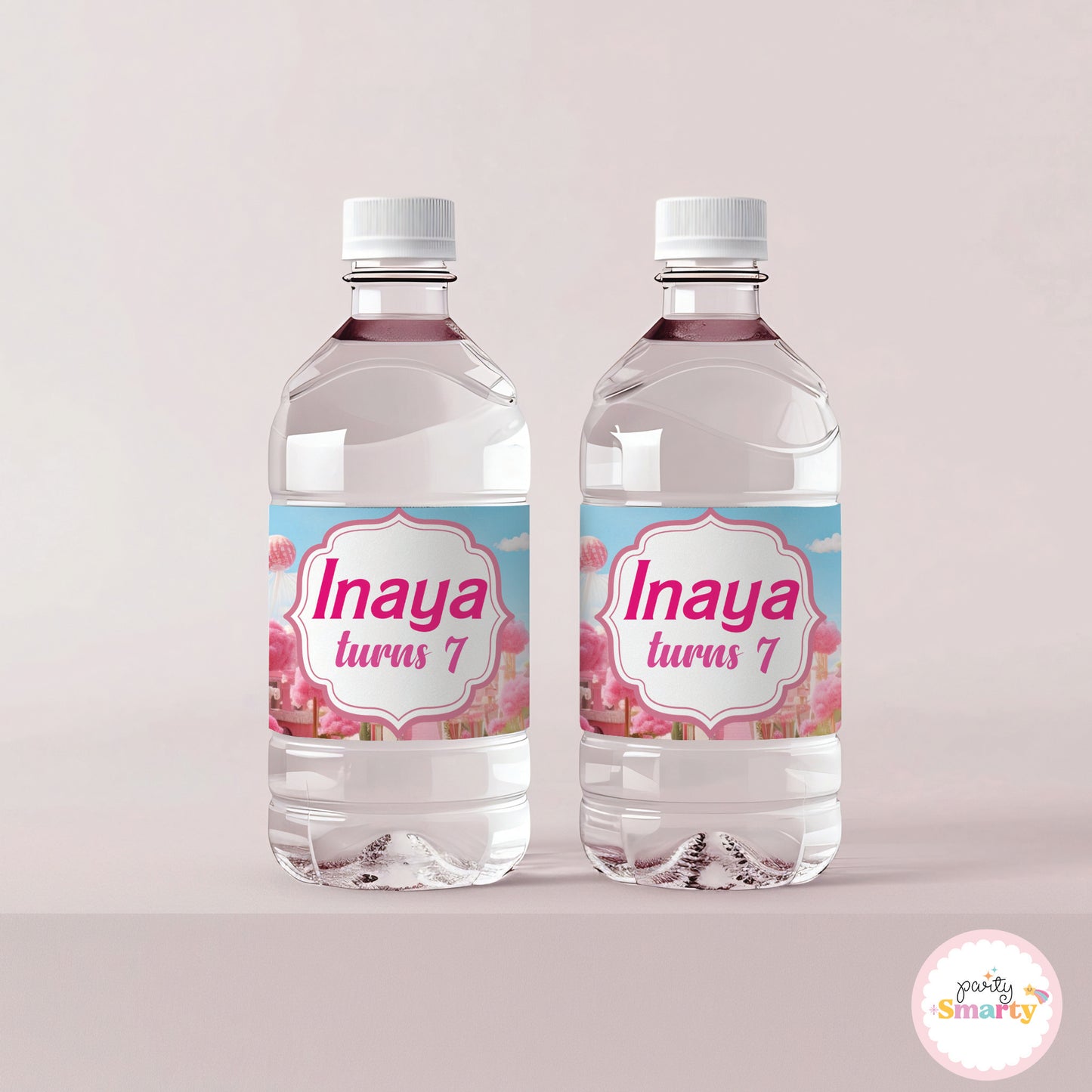 Barbie World Bottle Labels - Set of 10