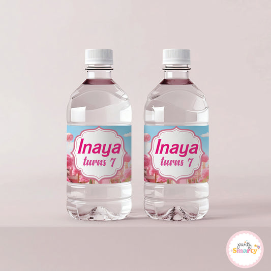 Barbie World Bottle Labels - Set of 10