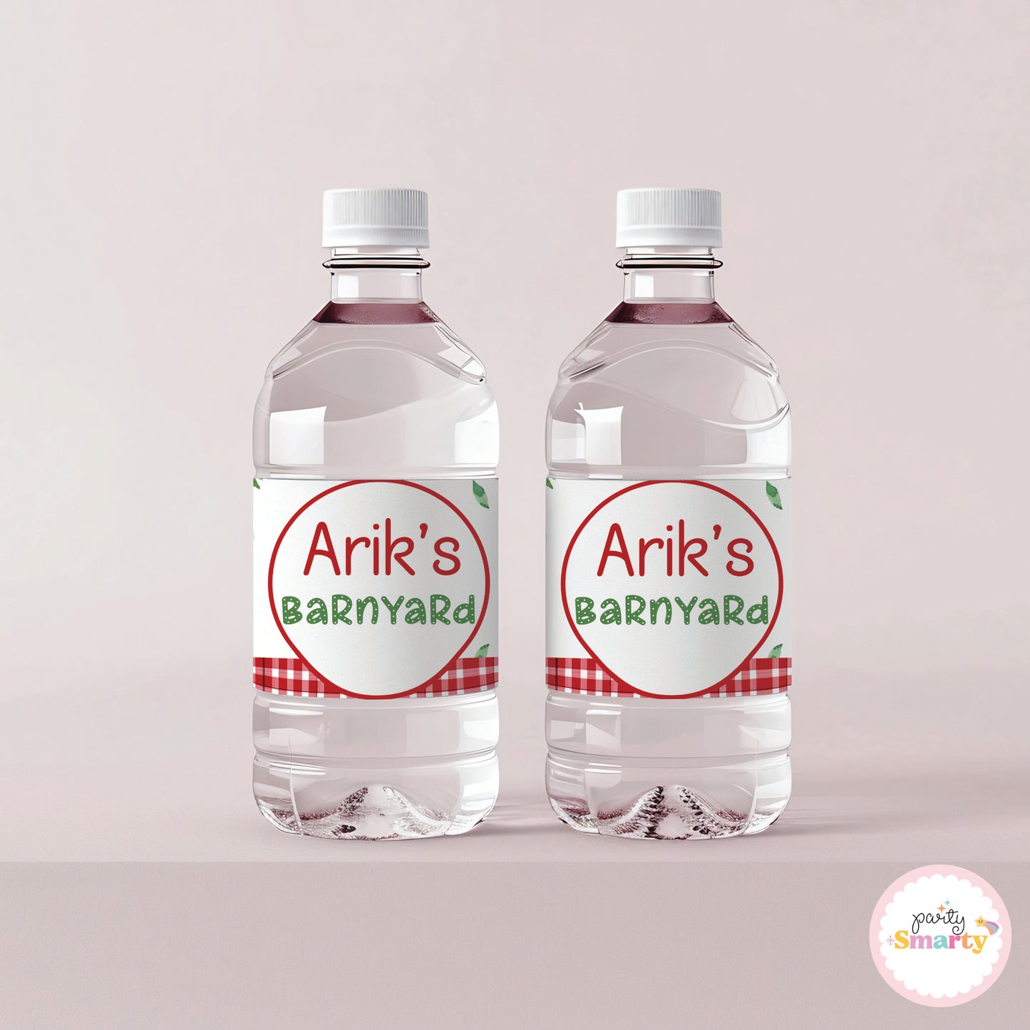 Barnyard Bottle Labels - Set of 10