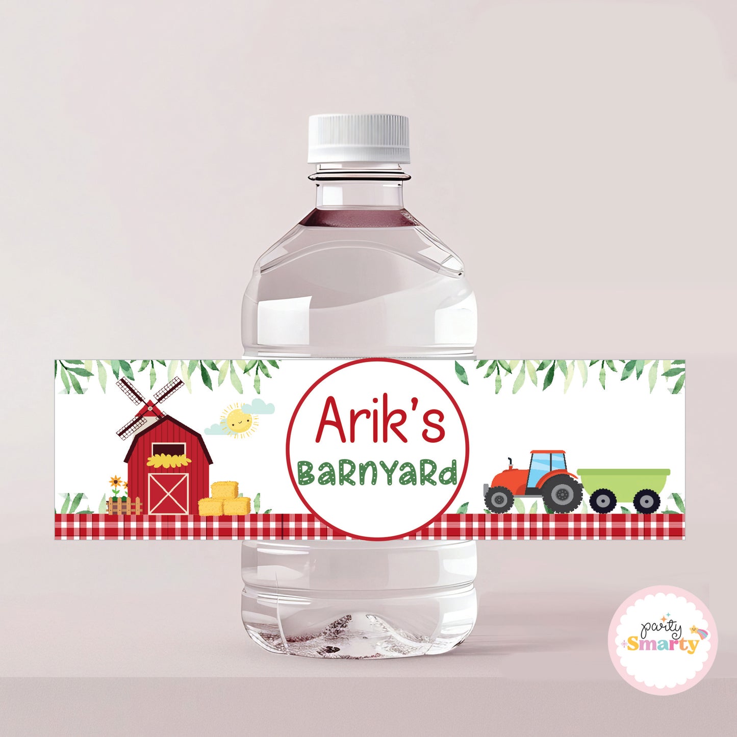 Barnyard Bottle Labels - Set of 10