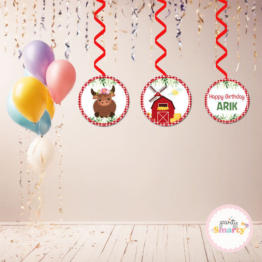 Barnyard Danglers - Set of 6