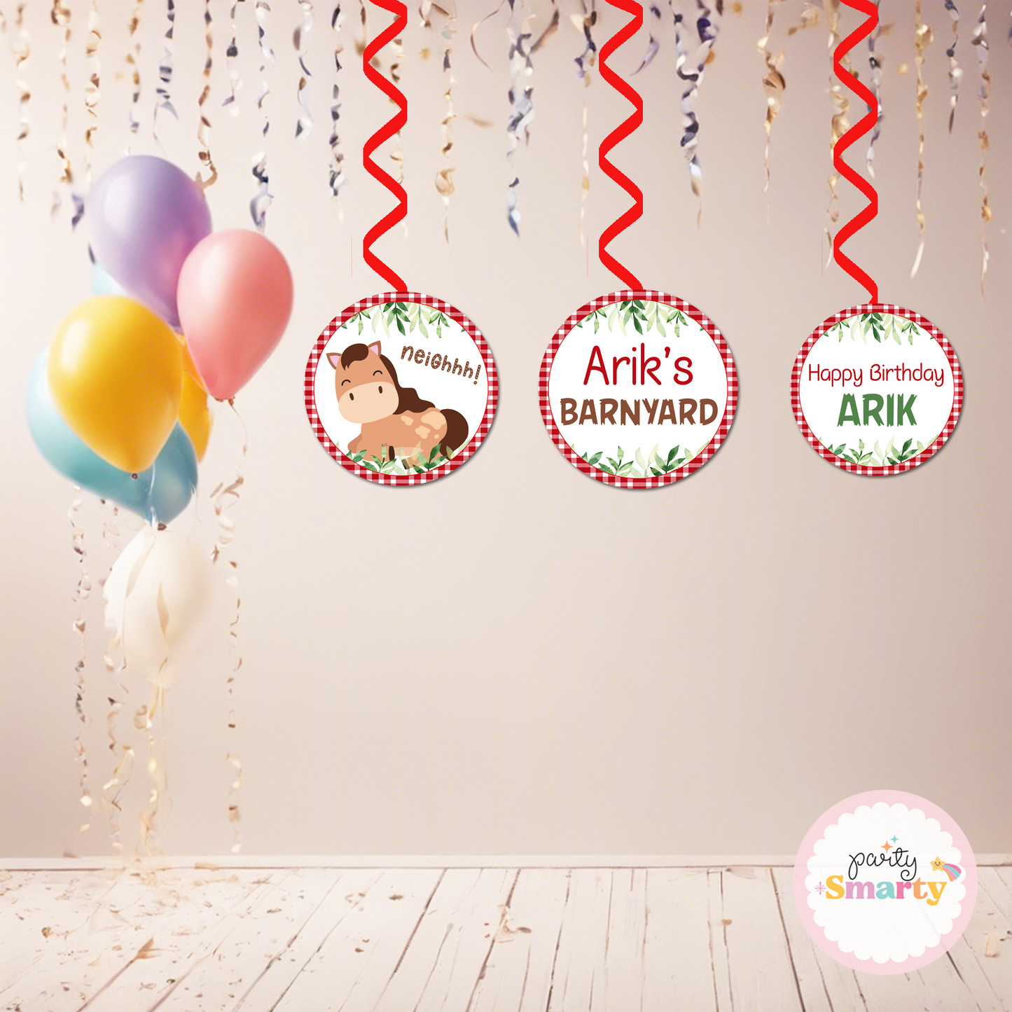 Barnyard Danglers - Set of 6