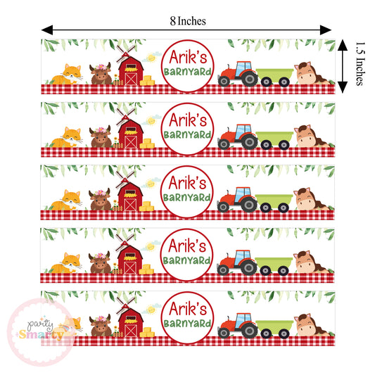 Barnyard Wrist Bands - Set of 10