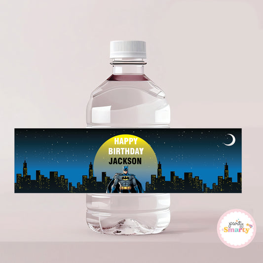 Batman Bottle Labels - Set of 10