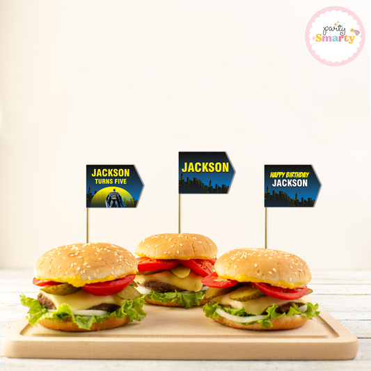 Batman Flag Picks - Set of 10