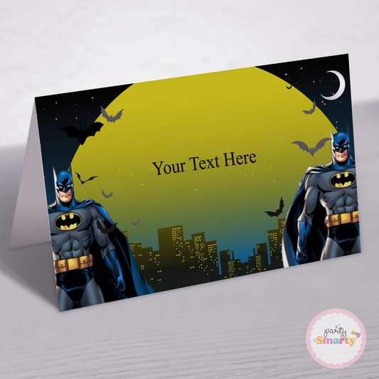 Batman Food Tags - Set of 12
