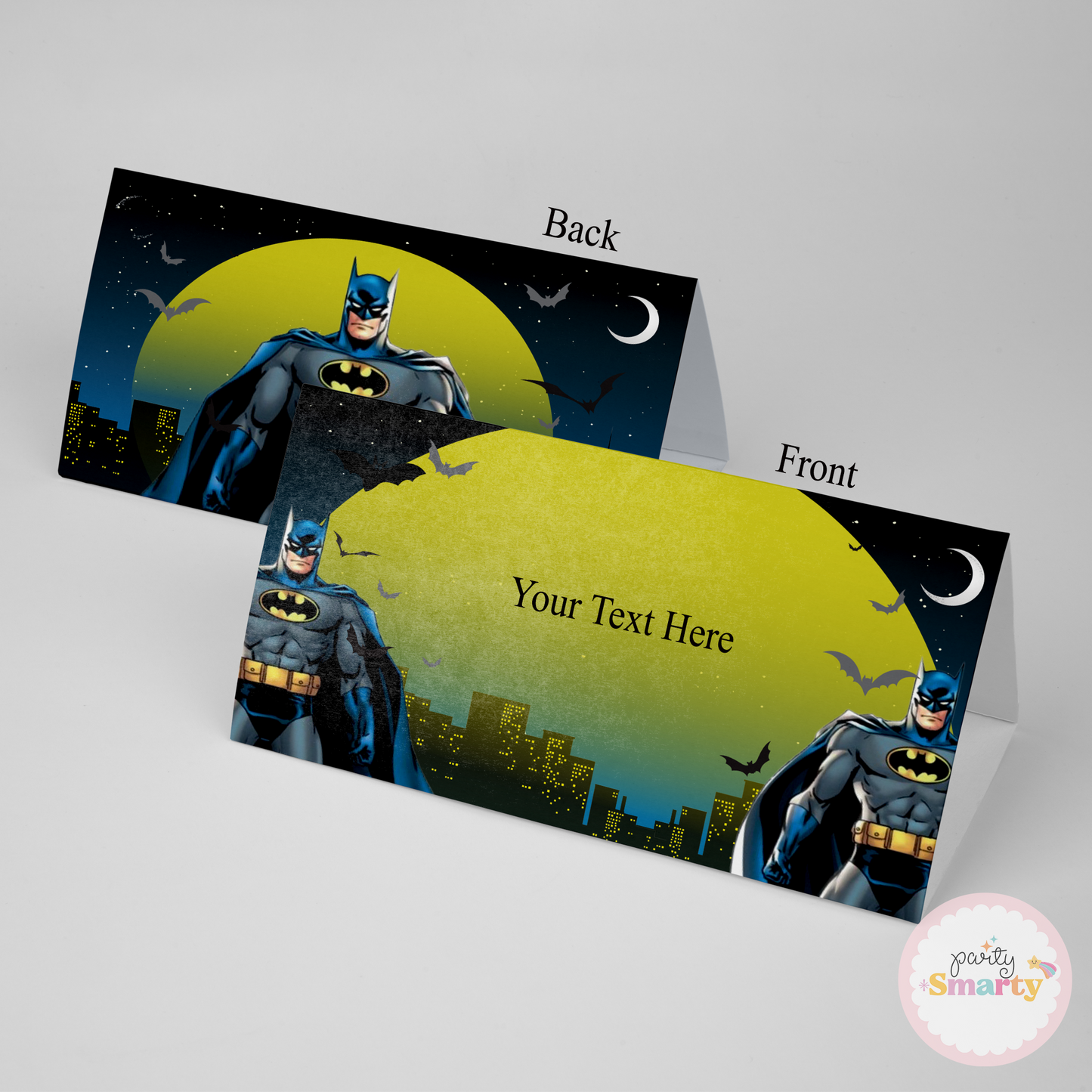 Batman Food Tags - Set of 12