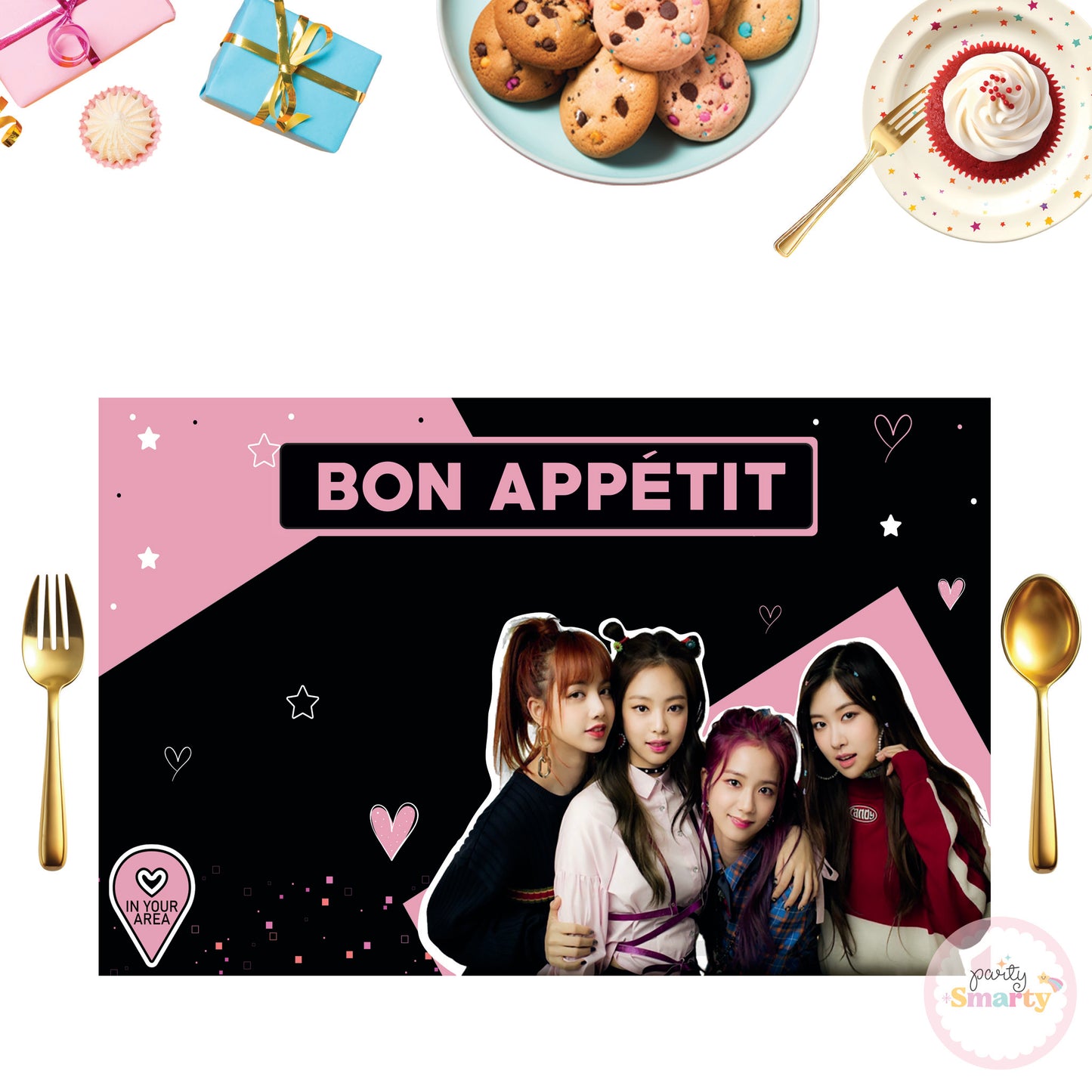 BlackPink Table Mats - Set of 6