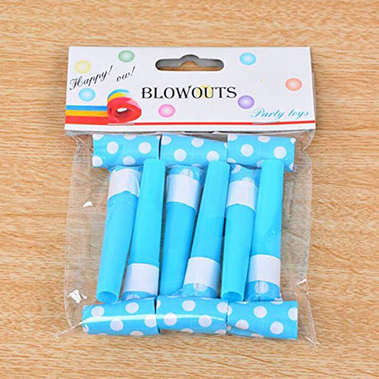 Whistle Blowouts Blue (Set of 10)