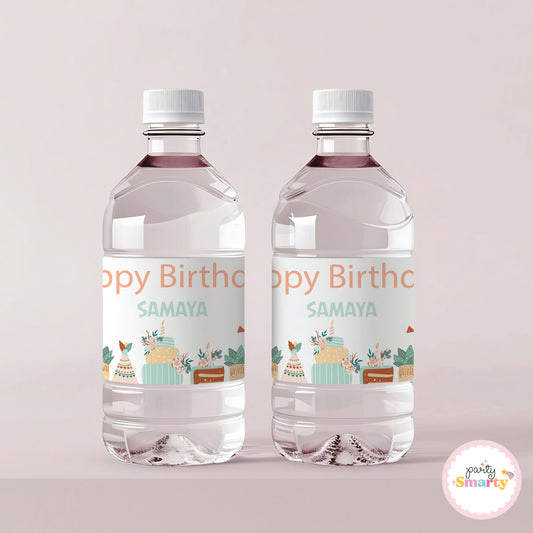 Boho Bottle Labels - Set of 10