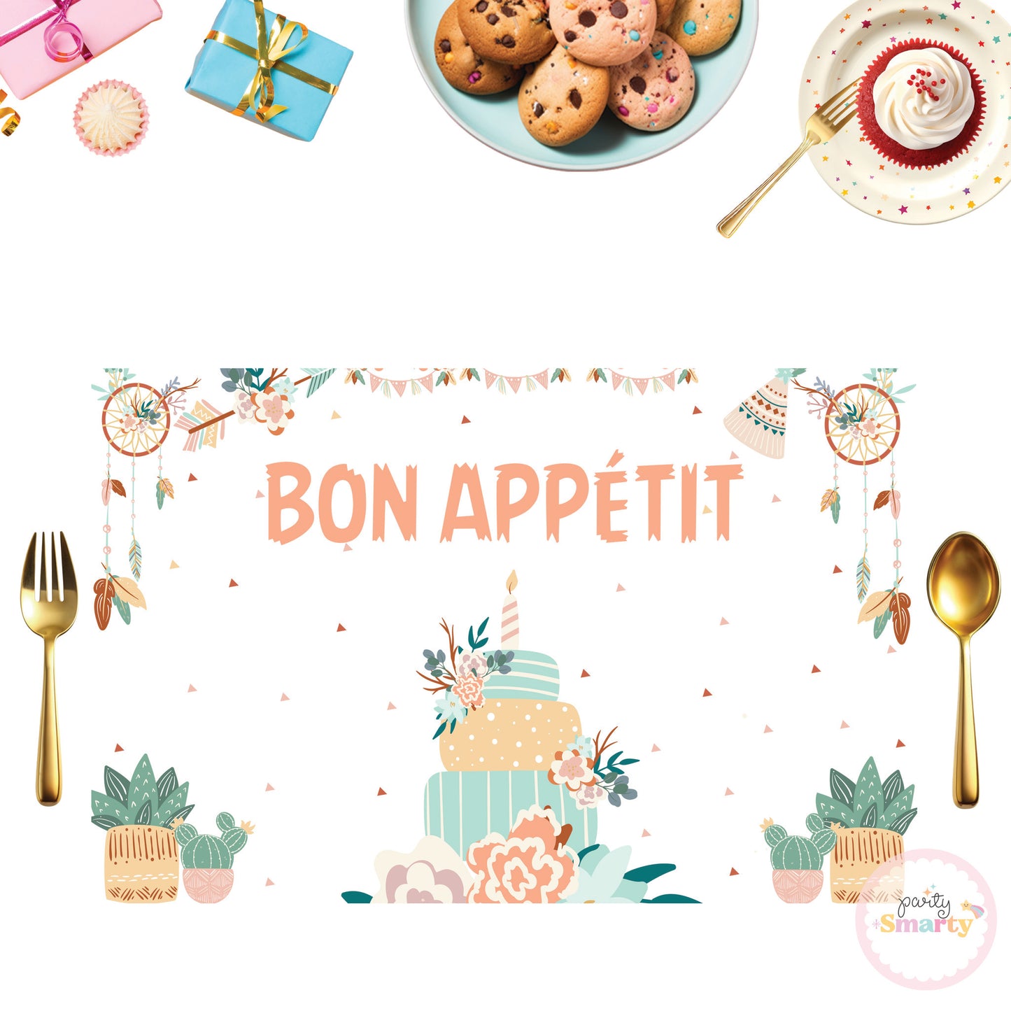 Boho Table Mats - Set of 6