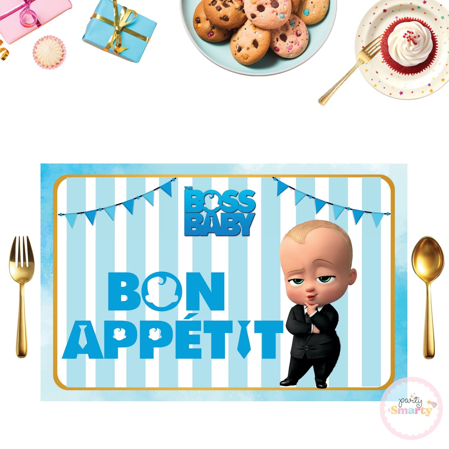Boss Baby Table Mats - Set of 6