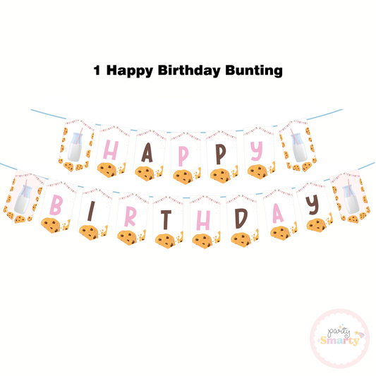 Milk & Cookies Pink Smarty Saver 90 Piece Combo