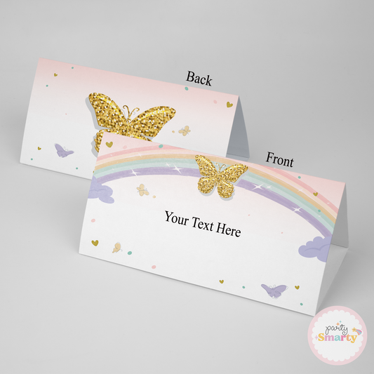 Butterfly Food Tags - Set of 12