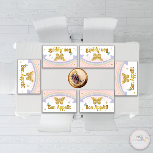Butterfly Table Mats - Set of 6
