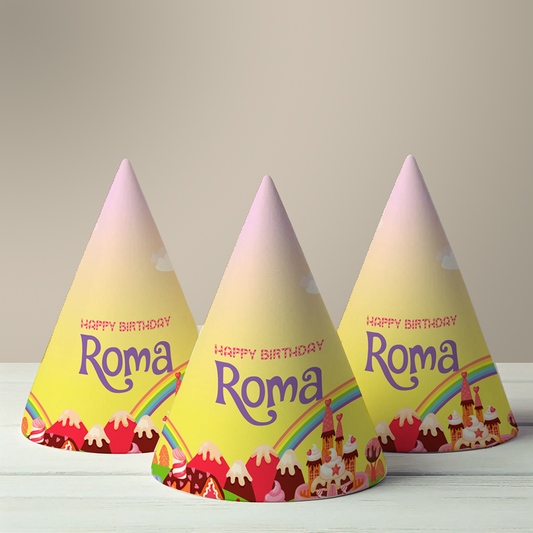 Candyland Party Hat (Set of 10)