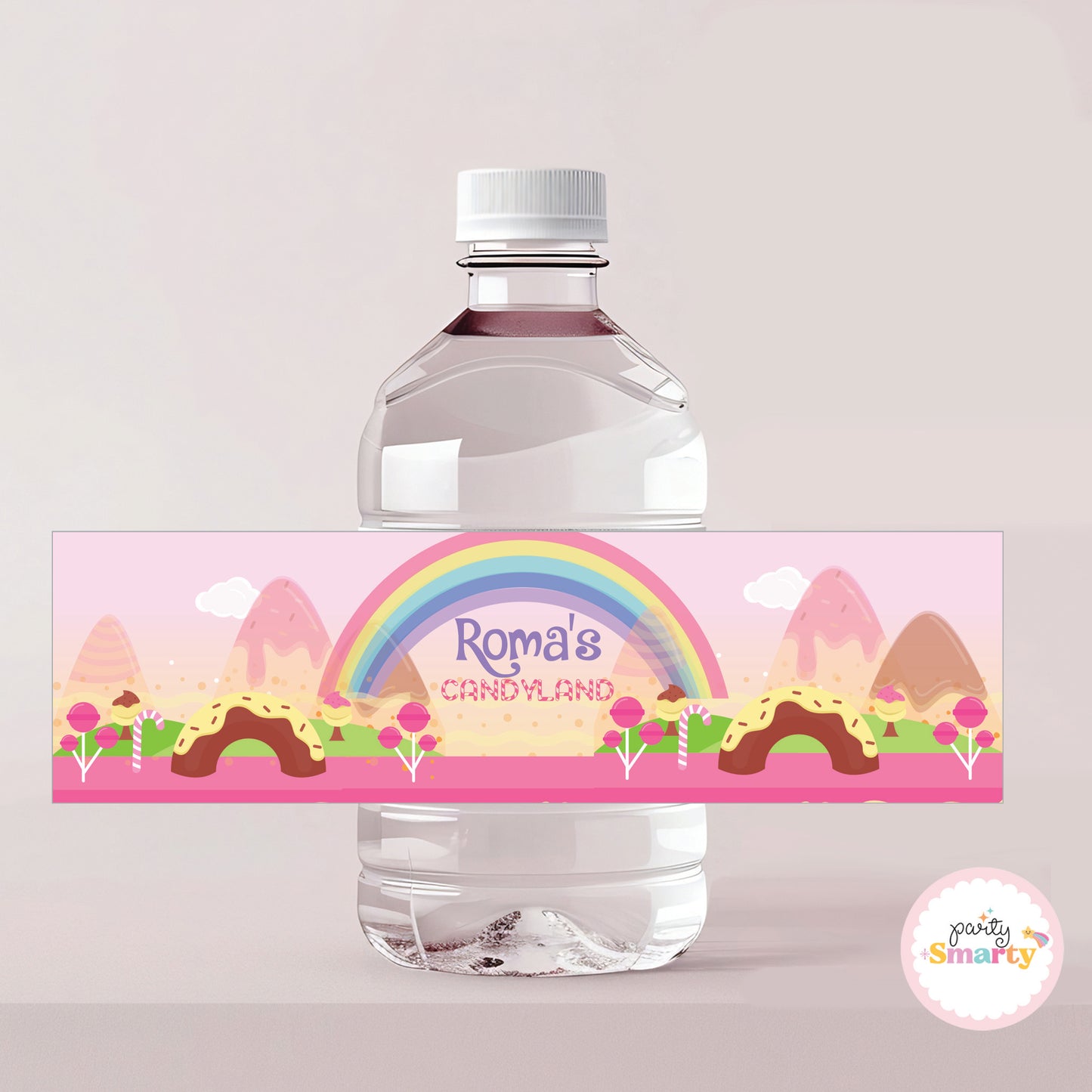 Candyland Bottle Labels - Set of 10