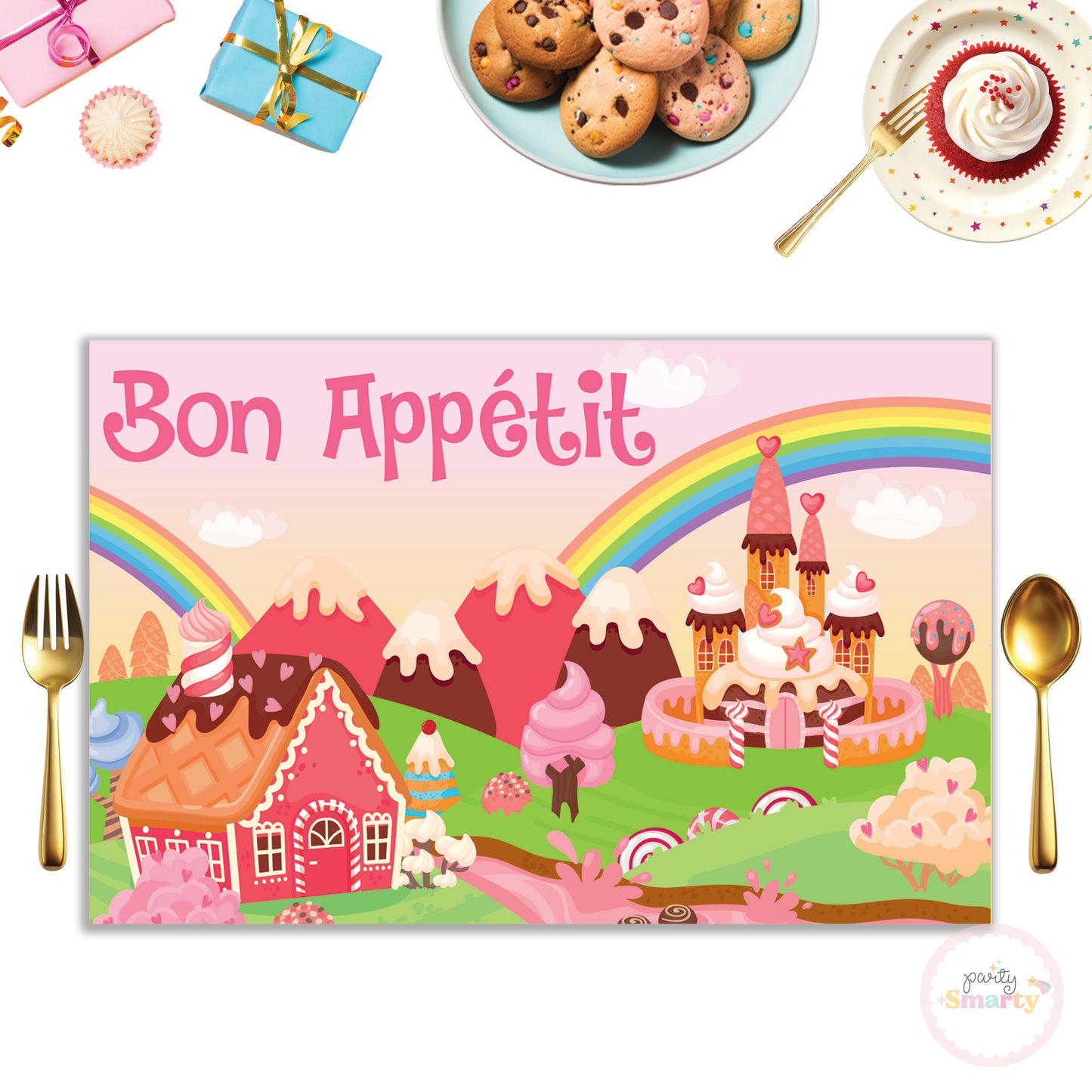 Candyland Table Mats - Set of 6