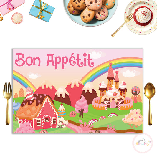 Candyland Table Mats - Set of 6