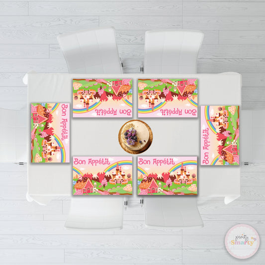 Candyland Table Mats - Set of 6