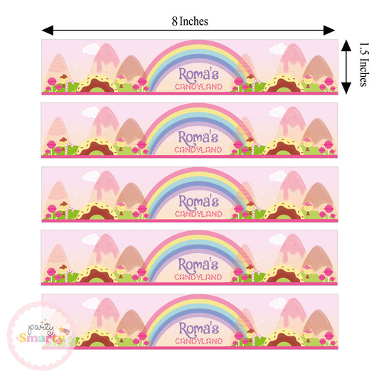 Candyland Wrist Bands - Set of 10